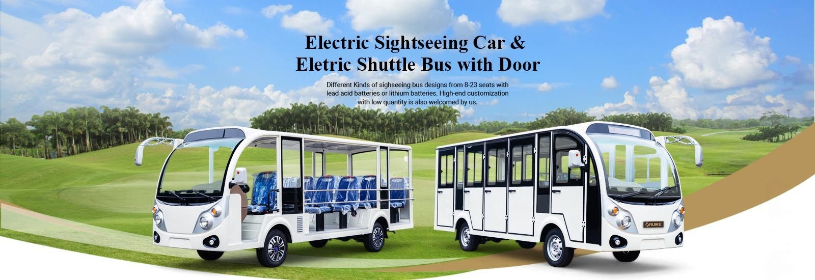 Elektrischer Shuttle-Bus